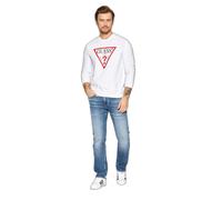 Sweatshirt Guess Audley CN Blanc L