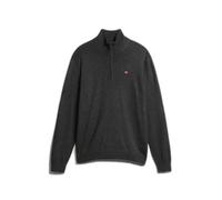 Sweatshirt half zip Napapijri Damavand 4 - dark grey melange S