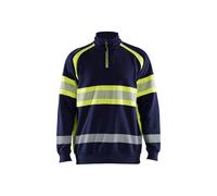 Sweatshirt haute visibilitÃ© Blaklader Bleu 2XL