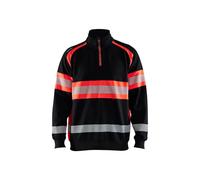 Sweatshirt haute visibilitÃ© Blaklader Noir L