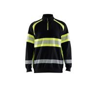 Sweatshirt haute visibilitÃ© Blaklader Noir XS