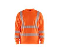 Sweatshirt haute visibilitÃ© Blaklader Orange XL