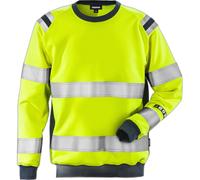 Sweatshirt haute visibilité classe 3 Fristads 7076 SFLH Jaune M