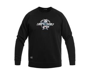 Sweatshirt Hawk Lone Wolf Pentagon - Black XXL