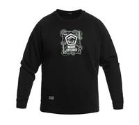 Sweatshirt Hawk Nature Explorer Pentagon - Black S