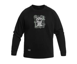 Sweatshirt Hawk Nature Explorer Pentagon - Black XS