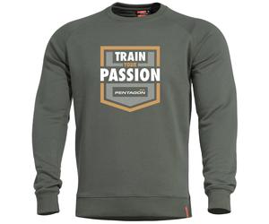 Sweatshirt Hawk Train Your Passion Pentagon - Camo Green XS
