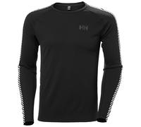 Helly Hansen Hommes Lifa Active Stripe Crew, Noir, S