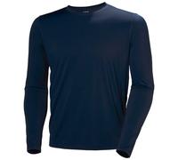 Helly Hansen Shine Solen Long Sleeve Base Layer Bleu L Femme
