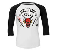 Sweatshirt Heroes Inc Stranger Things Hellfire Club Crest Blanc L