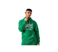 Sweatshirt homme Kaporal Boris vert 100% coton - col capuche - manches longues - poche kangourou XL