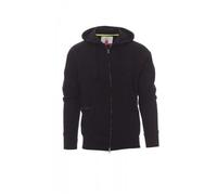 Sweatshirt homme Payper Hawaii+ - Noir - Col capuche - Full zip SBS - Coutures renforcées S