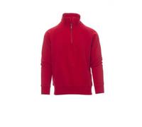 Sweatshirt homme Payper Wear Miami+ - rouge - 4XL - manches raglan - bord côtes élastique - renforcé XXXL