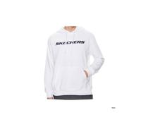 Sweatshirt Homme SKECHERS Motion MHD81 Blanc Taille L - Équilibre Confort & Style L