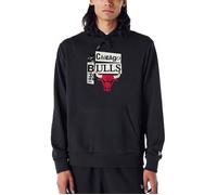 Sweatshirt Hommes New Era Chicago Bulls 60564814 - Noir - Manches longues - Col capuche S
