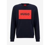 Sweatshirt HUGO Cotton Big Logo bleu foncé rouge - XXL