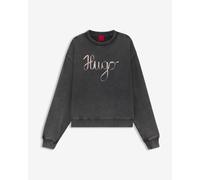 Sweatshirt HUGO Deroxina noir éclipse femme - M