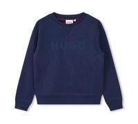 Sweatshirt - HUGO - Enfant - Bleu marine - Manches longues - Col classique 6A