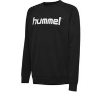 Sweatshirt - Hummel - Cotton Logo - Noir - Col arrondi - Manches longues S