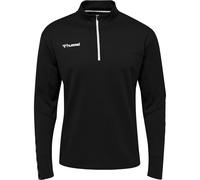 Hummel Sweat-shirt Homme HMLAUTHENTIC demi-zip Noir/Blanc Taille S (EU)