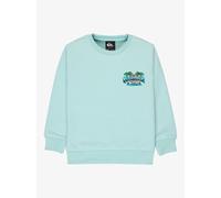 Sweatshirt illustration enfant Quiksilver Graphic Bleu 5 ans
