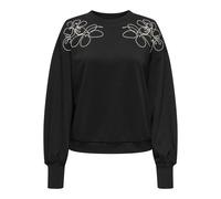 Sweatshirt imprimÃ© col rond femme Only Brooke Noir XL