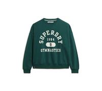 Sweatshirt imprimÃ© oversize femme Superdry Athletic Essentials Vert XL