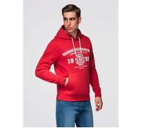 Sweatshirt imprimé à capuche - Ombre - Pour Homme - Rouge S