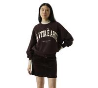 Sweatshirt imprimé femme Garcia Oversized Fit Marron L