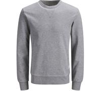 Jack & Jones Homme Jjebasic Sweat Crew Neck Noos.. Maillot de survtement, Gris Clair Chiné, L EU