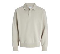 Jack & Jones Polo manches longues Bradley Beige clair Homme XL