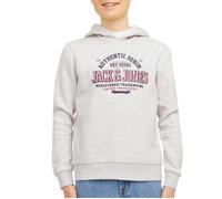 Sweatshirt - JACK & JONES - Logo - Enfants - Manches longues - Col arrondi - Poche kangourou 152