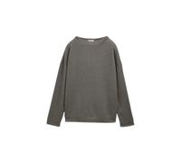 Sweatshirt jacquard femme Tom Tailor Noir 3XL