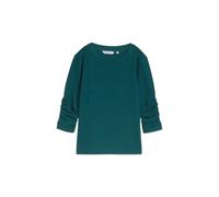 Sweatshirt jacquard structurÃ© femme Tom Tailor Vert XS
