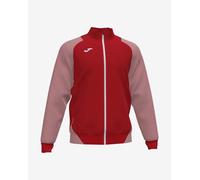 Sweatshirt Joma Essential II Full Zip rouge blanc - M