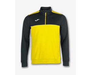 Sweatshirt Joma Winner Half Zip jaune noir - XS