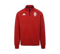 Sweatshirt - KAPPA - Ablas Pro - AS Monaco - Rouge - Homme - Manches longues - Col capuche XXXL
