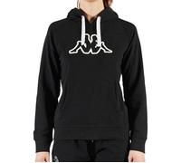 Sweatshirt - KAPPA - Belle - Noir - Manches longues - Capuche M