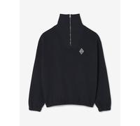 Sweatshirt Lacoste Loose Fit Half Zip noir - M