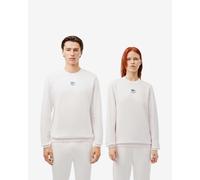 Sweatshirt Lacoste Small Graphic blanc crème - XL