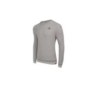 Sweatshirt lebram ecusson gris