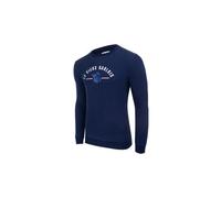 Sweatshirt lebram sport d epoque le vieux gaulois hexagone bleu fonce