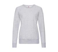 Sweatshirt lÃ©ger femme Fruit of the Loom Raglan Gris S