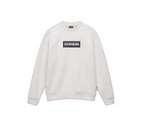 Napapijri Box Logo Sweatshirt Beige XL Homme