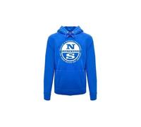 Sweatshirt logo - North sails - Homme - Bleu - Col capuche - Manches longues XL