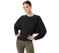 Mandala Eco de Luxe Sweatshirt Pulse manches chauve-souris femme Noir S