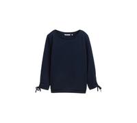Sweatshirt manches dÃ©tails femme Tom Tailor Denim Bleu S