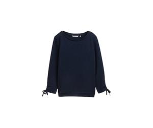 Sweatshirt manches dÃ©tails femme Tom Tailor Denim Bleu S