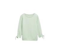 Sweatshirt manches dÃ©tails femme Tom Tailor Denim Vert XS