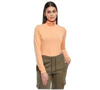 Sweatshirt manches longues à col roulé en modal femme Urban Classics GT - rose saumon - 2XL XXL